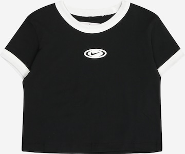 Maglietta di Nike Sportswear in nero: frontale