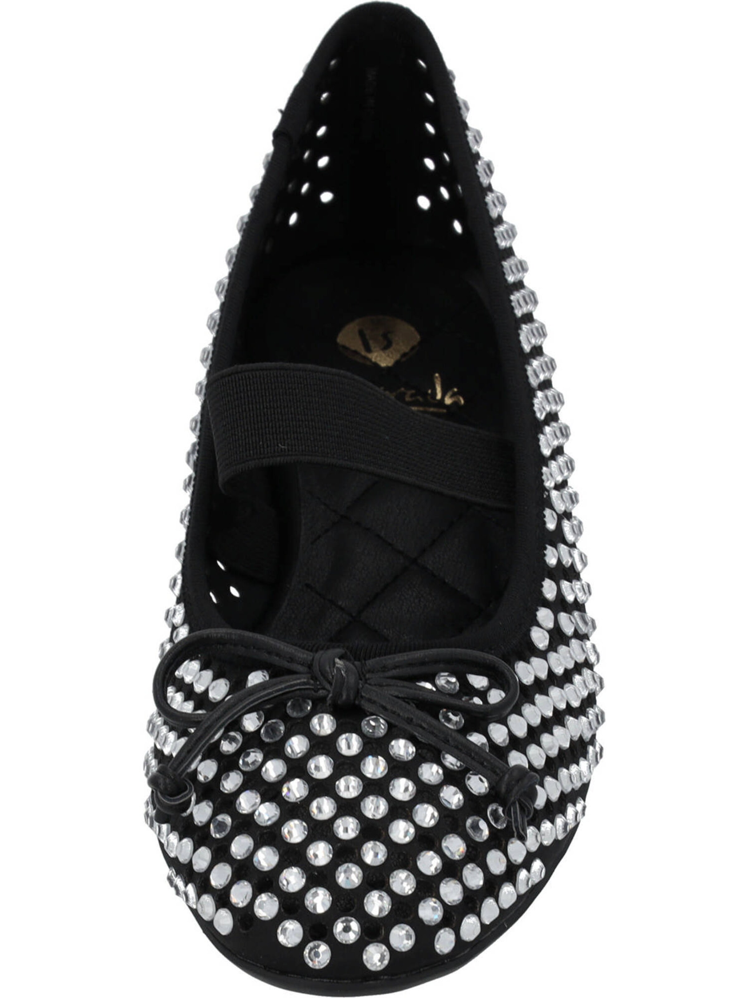 LA STRADA Ballerina in Schwarz