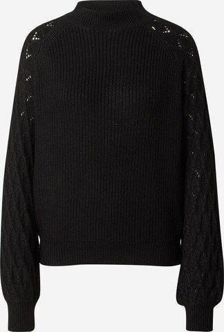 Freequent Sweater 'GABBY' in Black: front