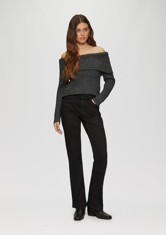 Pull-over QS en noir