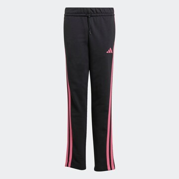 ADIDAS SPORTSWEAR Slim fit Workout Pants 'Essentials' in Black: front