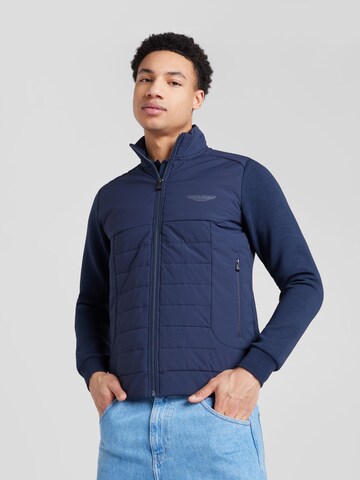 Veste mi-saison Hackett London en bleu : devant