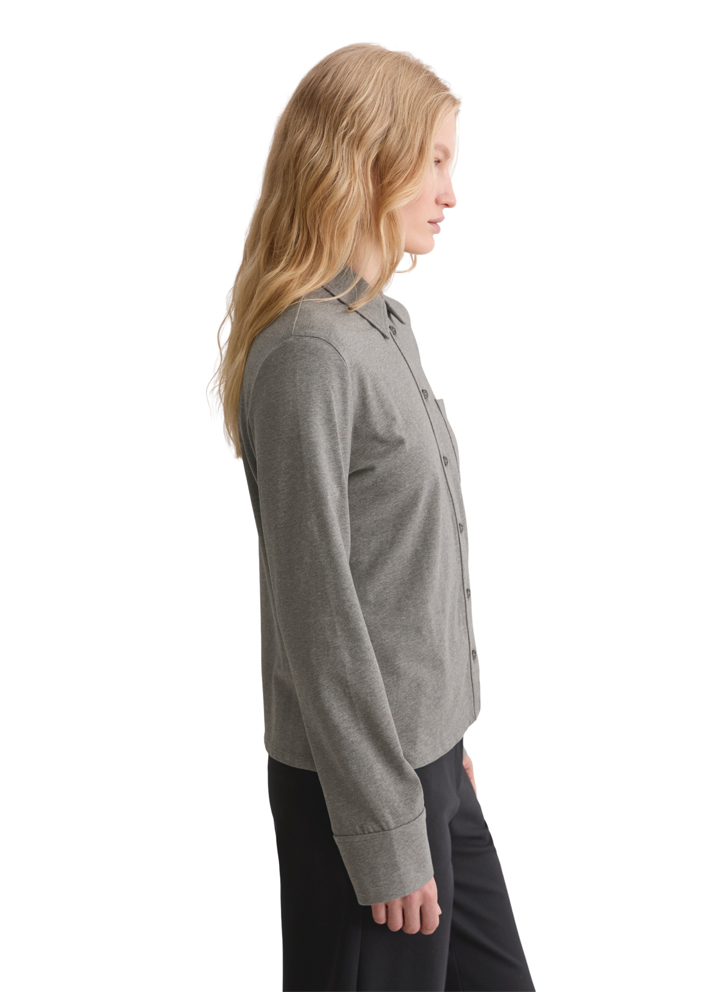 Marc O'Polo Bluse in Grau
