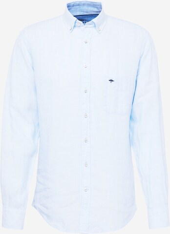 Coupe regular Chemise FYNCH-HATTON en bleu : devant