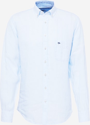 Chemise FYNCH-HATTON en bleu : devant