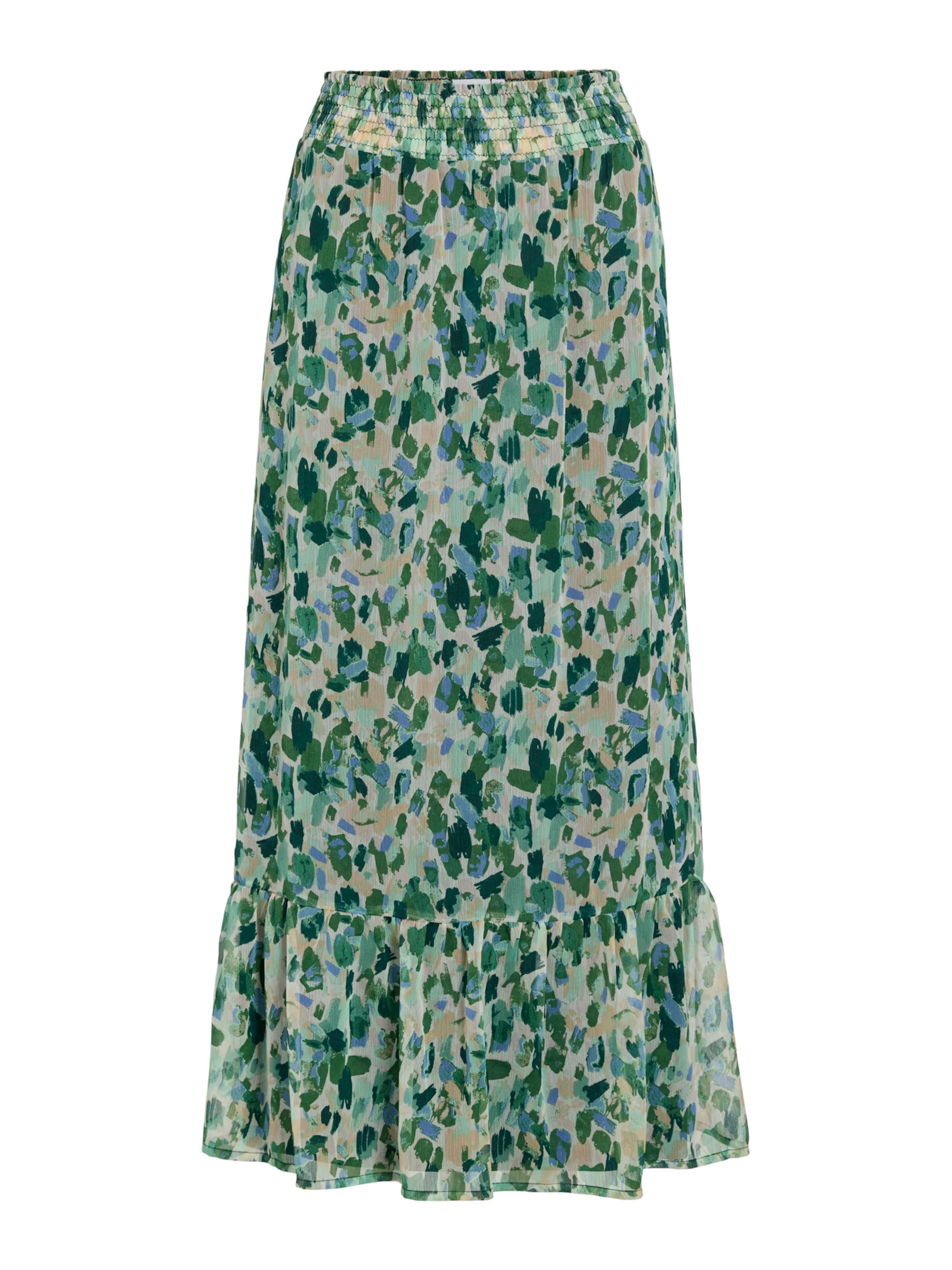 Gonna 'VIEMMA' di VILA in verde: frontale