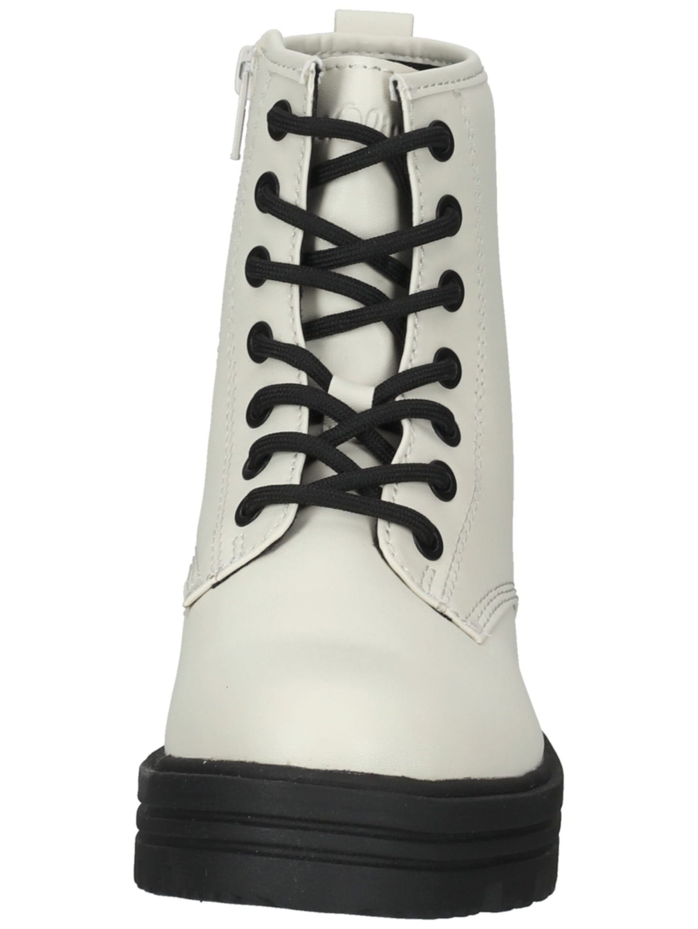 s.Oliver Lace-up bootie in White