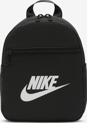 NIKE Rugzak 'Nike Sportswear Futura 365 Mini 6L' in Zwart: voorkant