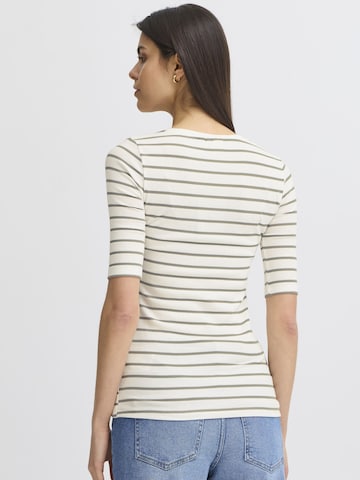 Fransa Shirt ' FRHIZAMOND stripe ' in Green