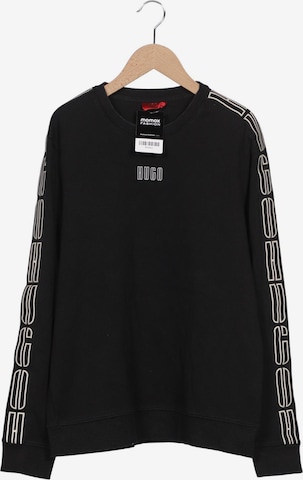 HUGO Sweater M in Schwarz: Vorderseite