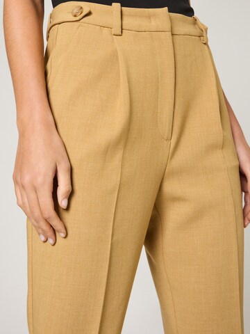 Guido Maria Kretschmer Women Tapered Pantalon 'Thora' in Beige