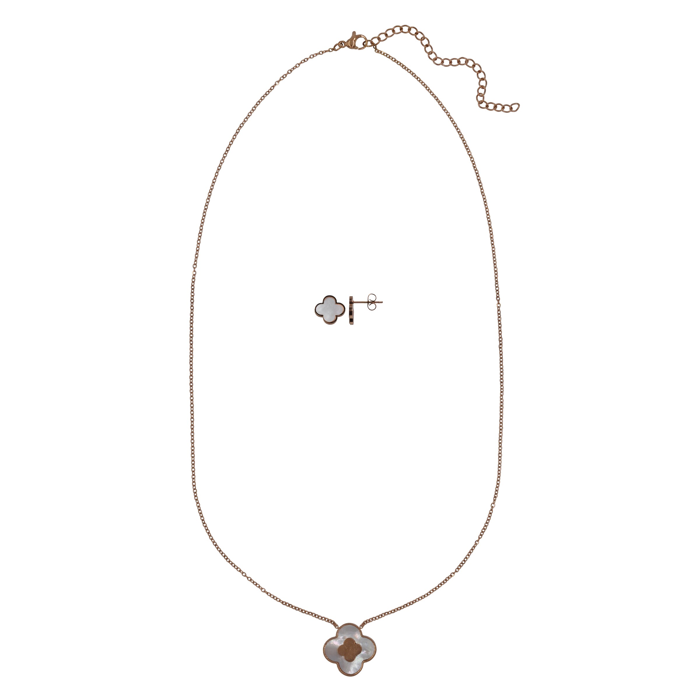 FIRETTI Jewelry Set in Bronze: front