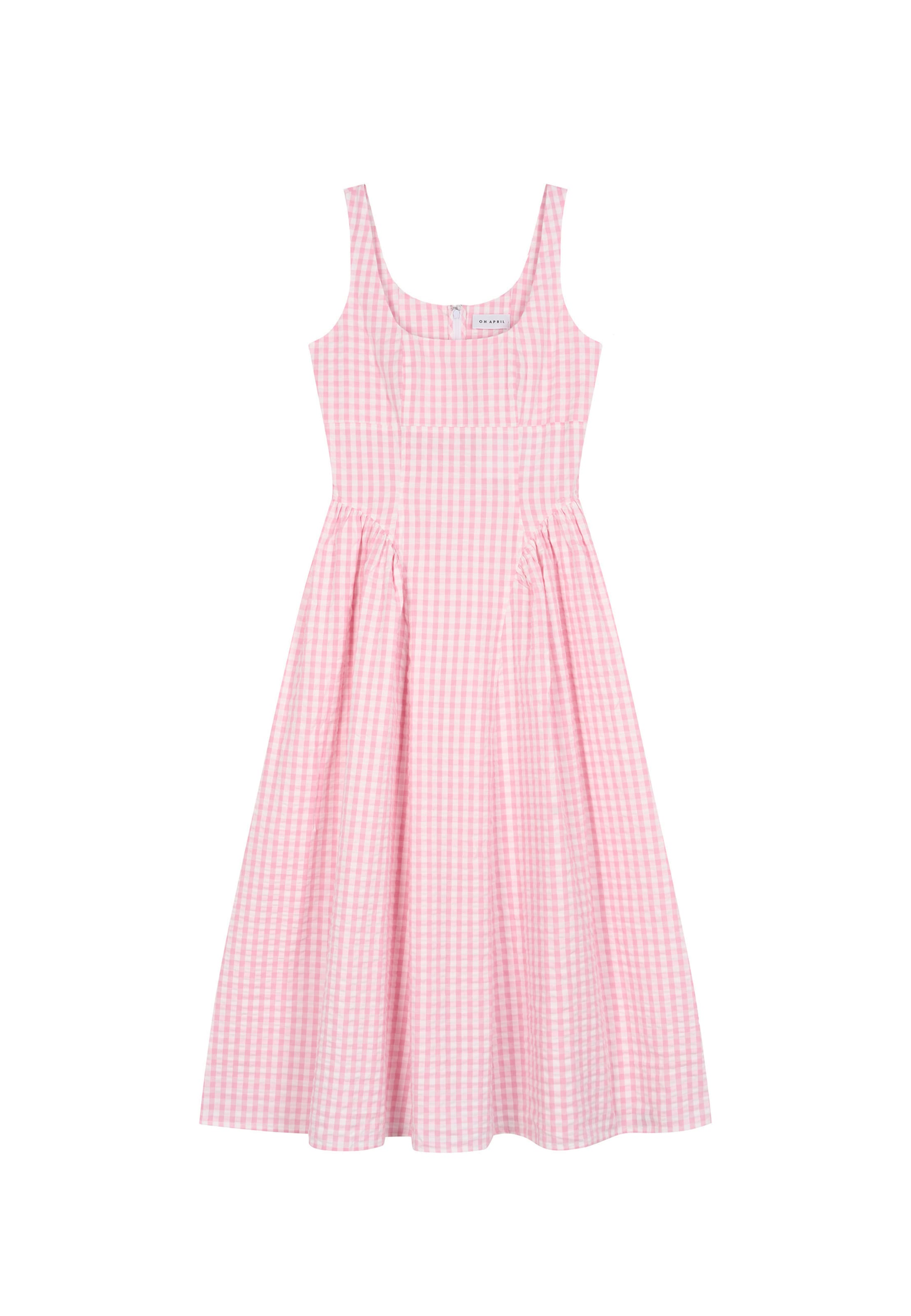 OH APRIL Jurk 'Arwen' in Roze: voorkant