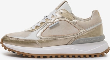 Floris van Bommel Sneakers laag 'Noppi 35' in Goud: voorkant
