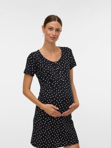 MAMALICIOUS Yöpaita värissä musta: etupuoli