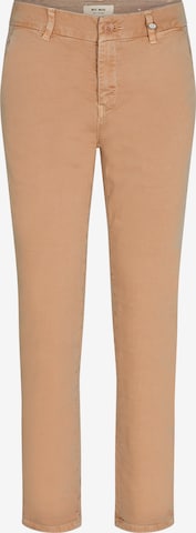 MOS MOSH Regular Chino trousers in Beige: front