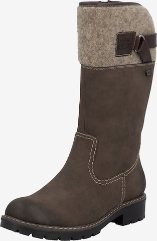 Rieker Boots in Brown: front