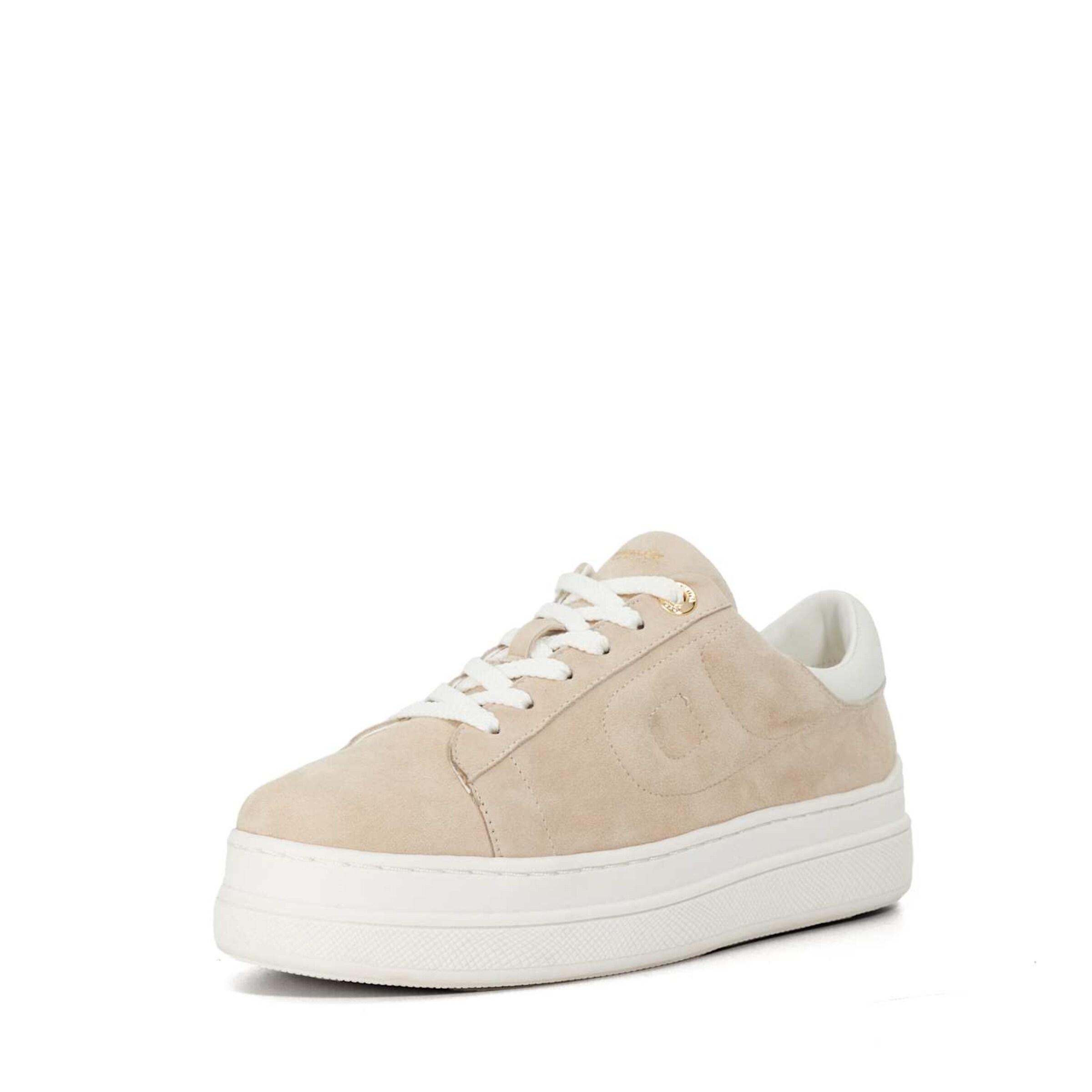 Dune LONDON Sneaker in Beige: Vorderseite