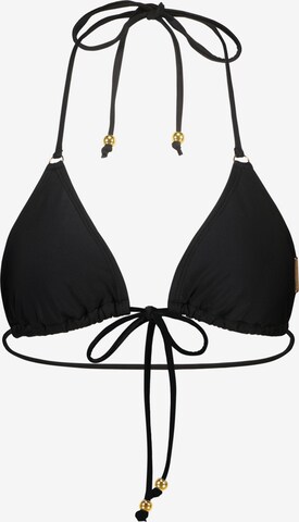 Alife and Kickin Triangen Bikiniöverdel 'ChupaAK' i svart: framsida
