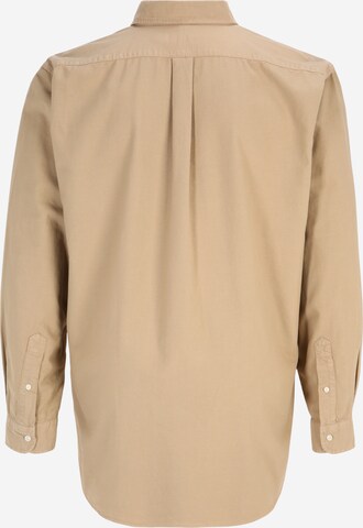 Polo Ralph Lauren Big & Tall Regular fit Button Up Shirt in Brown
