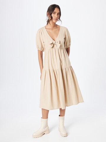 Robe Nasty Gal en gris : devant