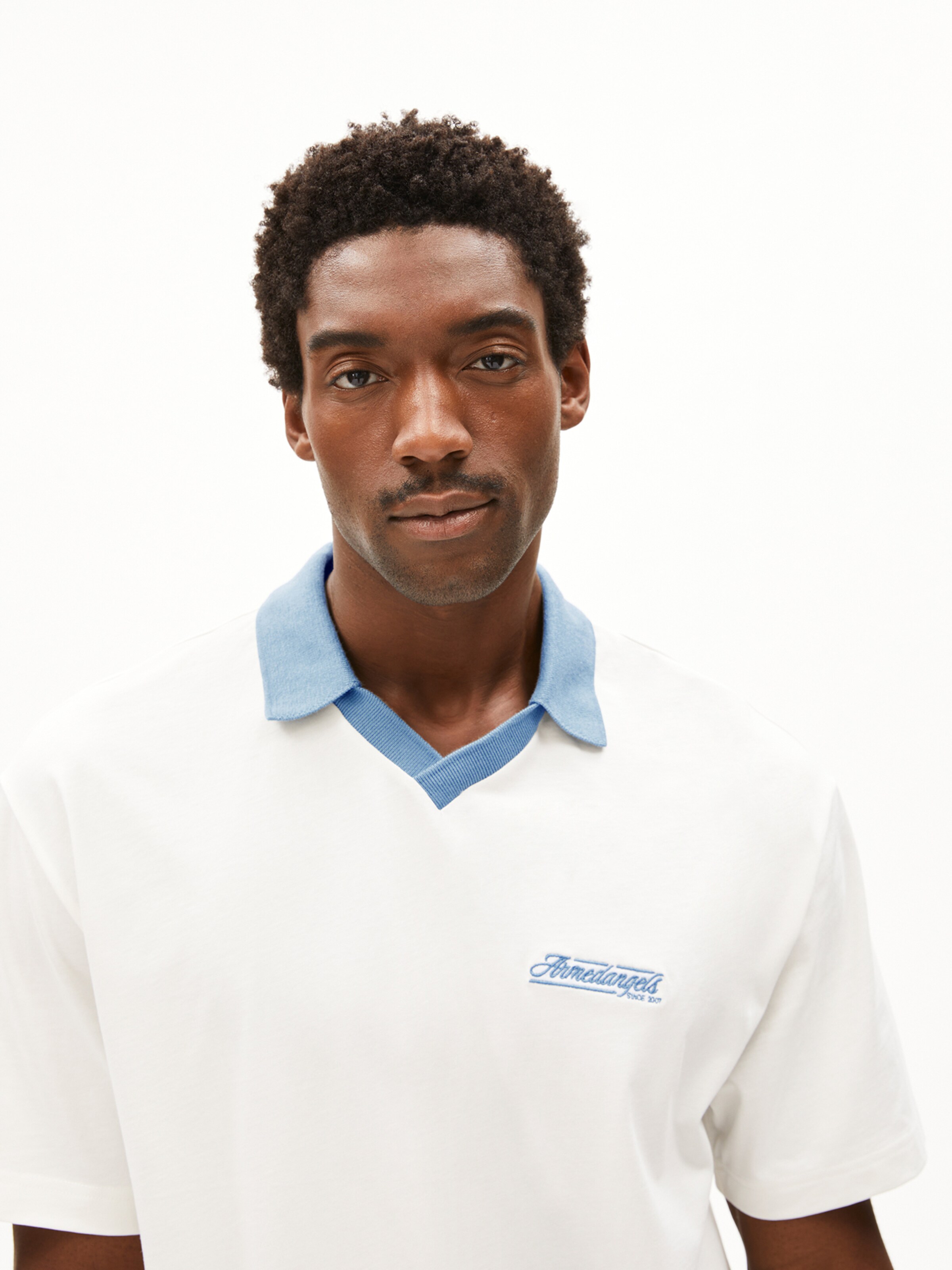 ARMEDANGELS Poloshirt in Weiß