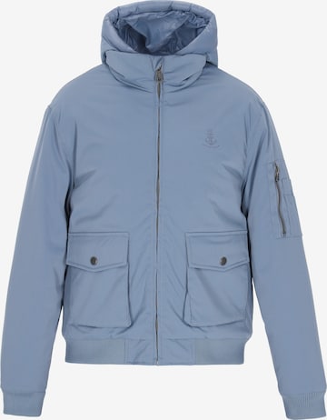 Veste mi-saison DreiMaster Vintage en bleu : devant