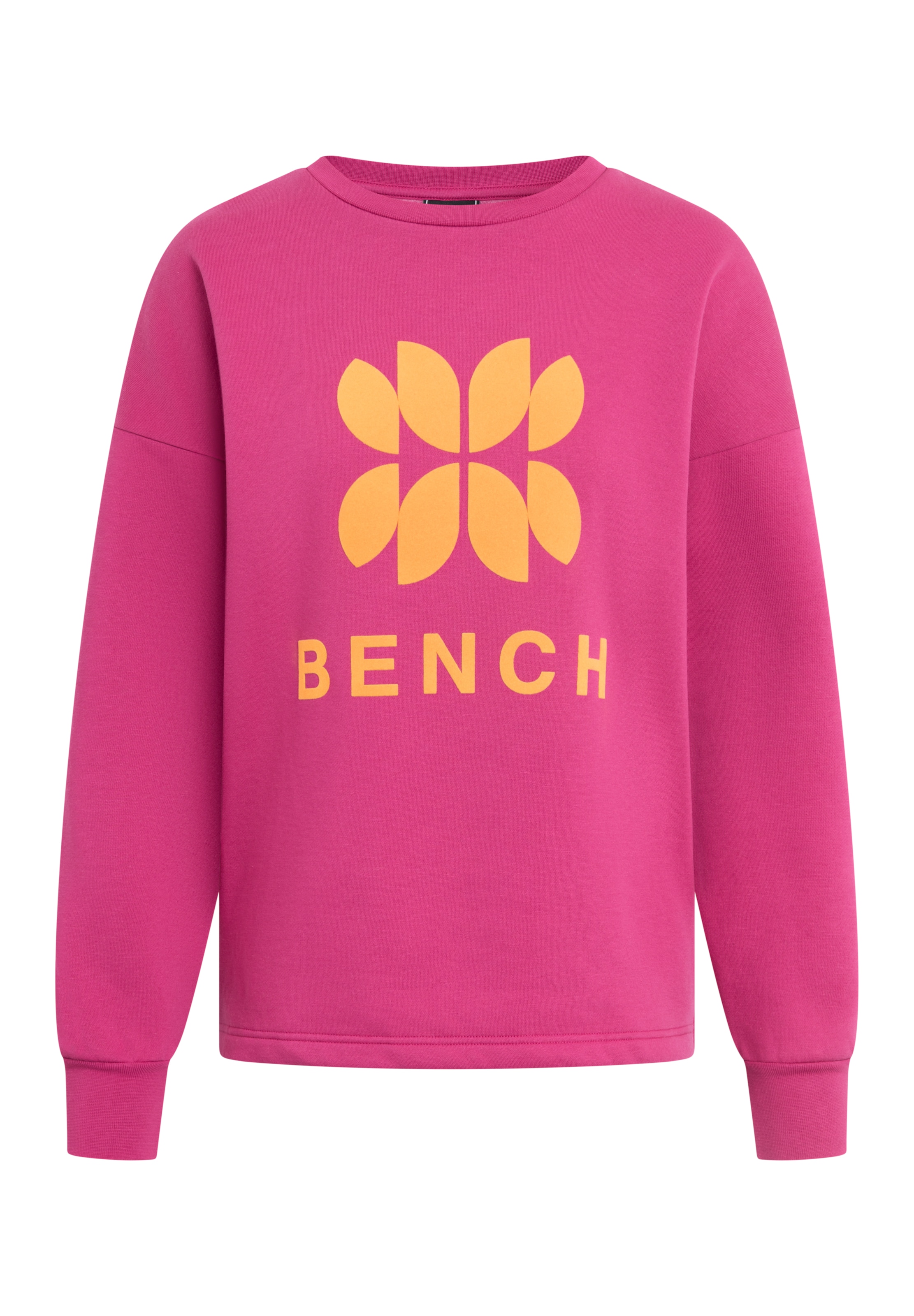 BENCH Sweatshirt in Pink: Vorderseite