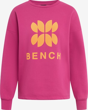 BENCH Sweatshirt in Pink: Vorderseite