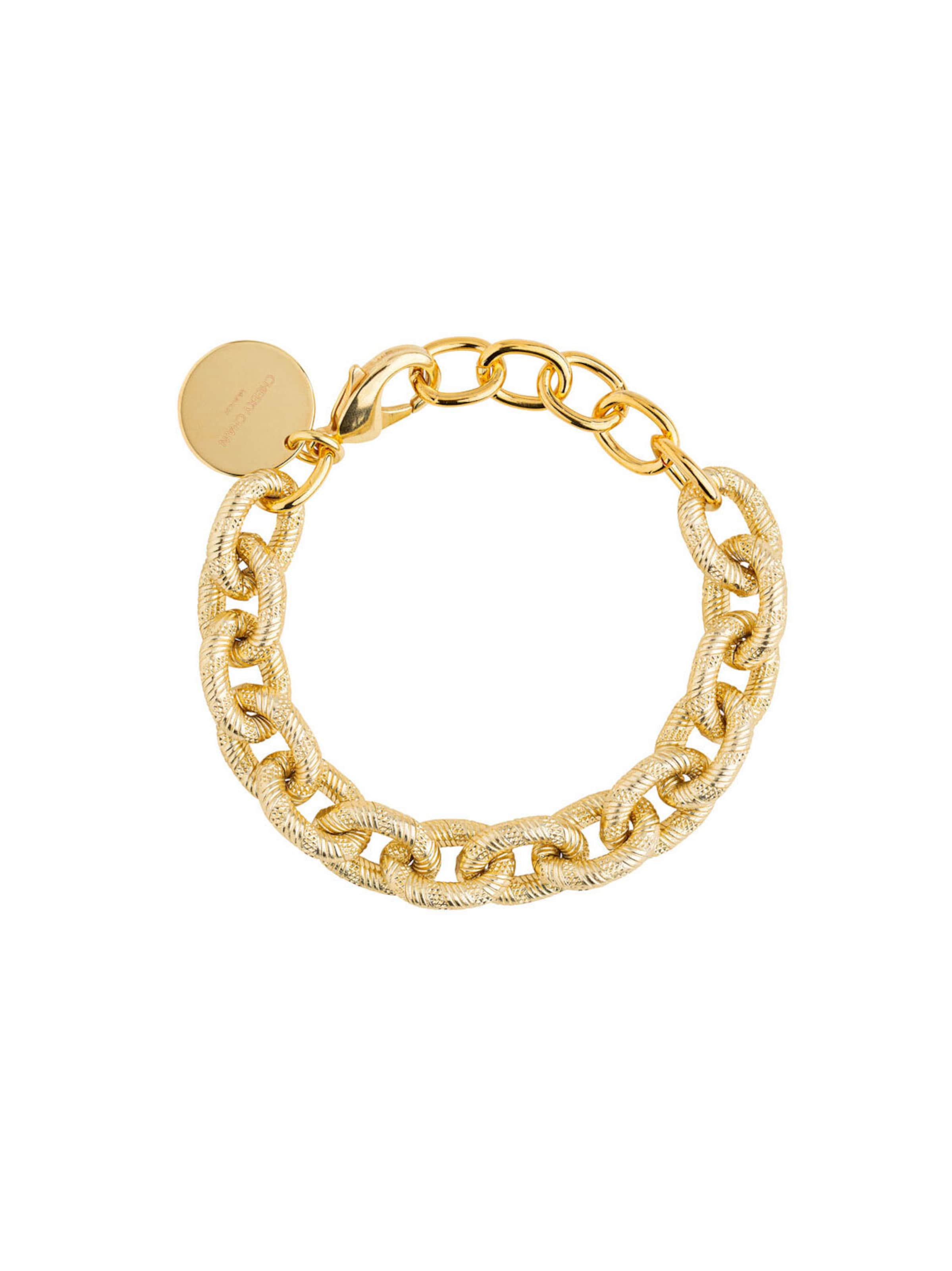 Bracelet 'Abu Dhabi' Cheeky Chain Munich en or : devant