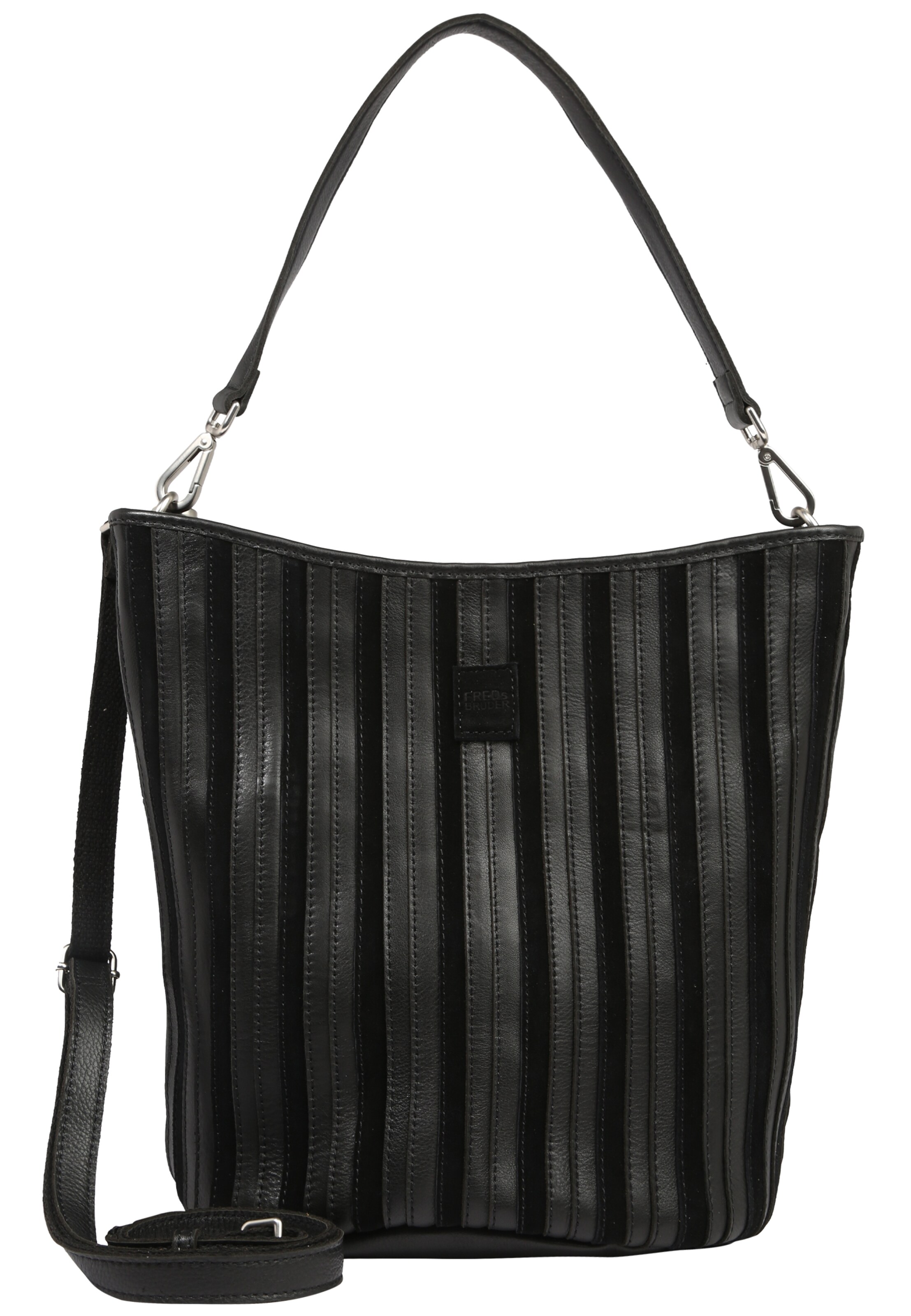 Frauen Taschen & Rucksäcke FREDsBRUDER Schultertasche 'Ravi' in Schwarz - UZ16408 Frauen Taschen & Rucksäcke FREDsBRUDER Schultertasche 'Ravi' in Schwarz - UZ16408