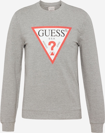 Felpa 'Audley' di GUESS in grigio: frontale