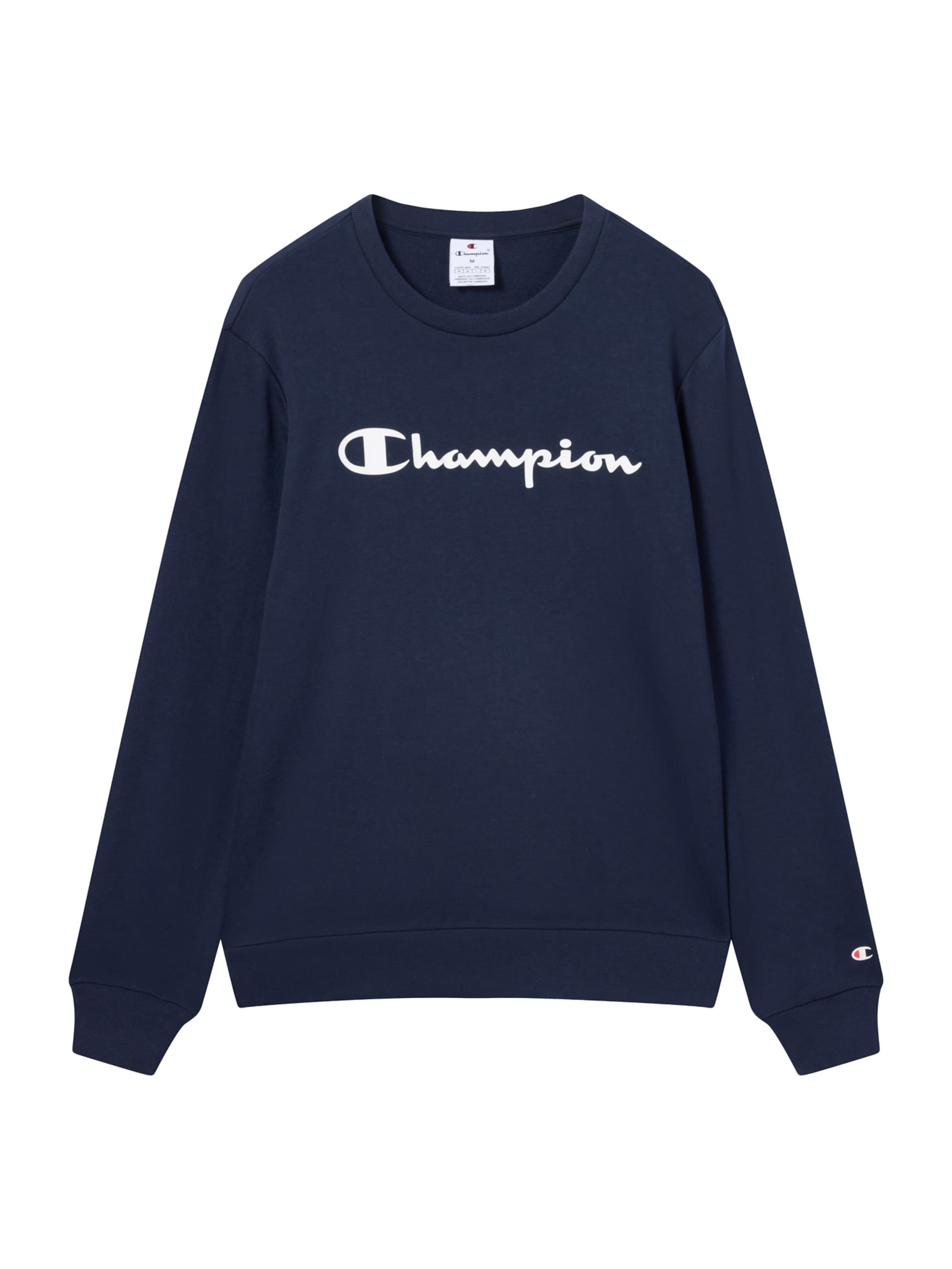Champion Sweatshirt in Blau: Vorderseite
