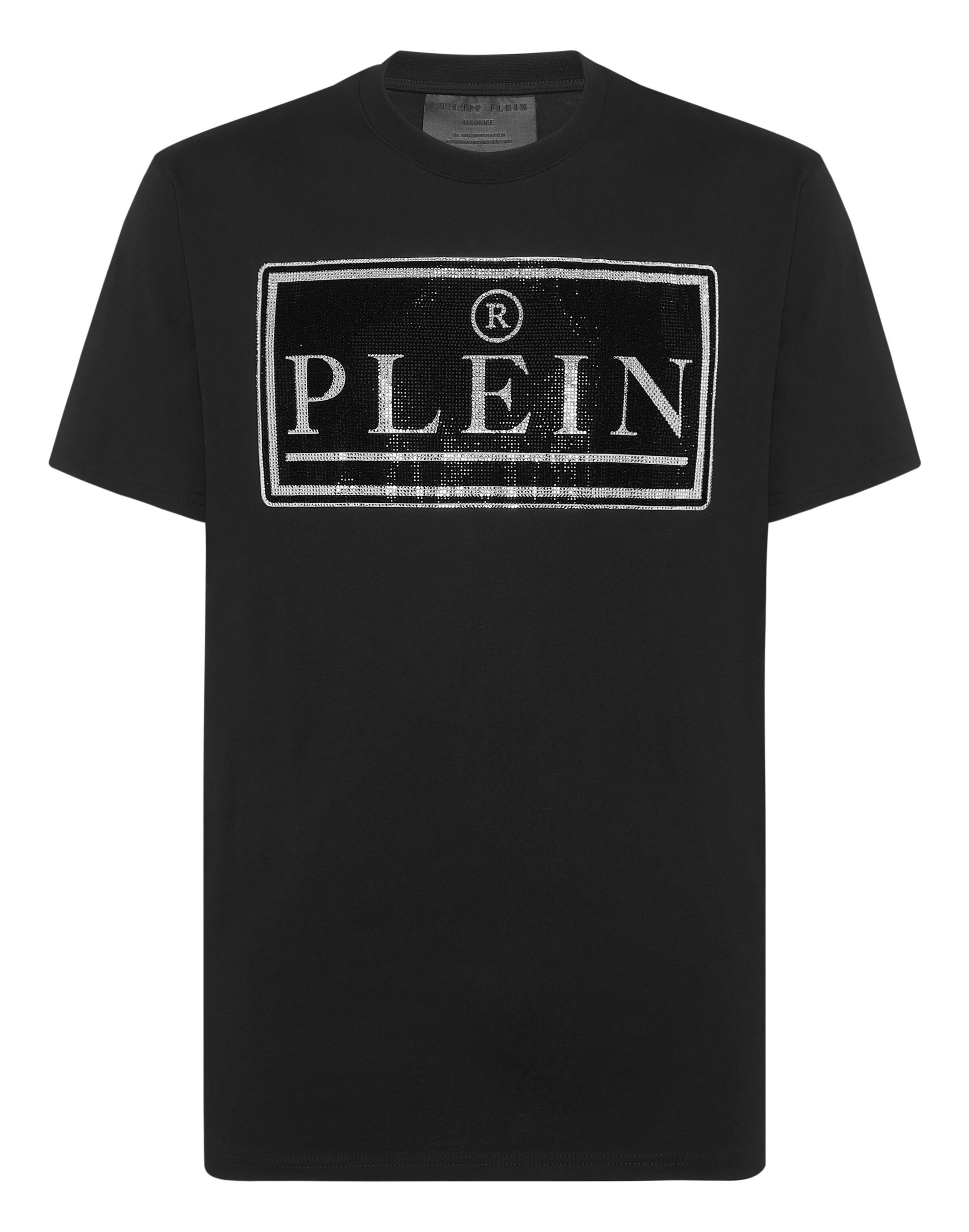 Philipp Plein - Camiseta en negro: frente