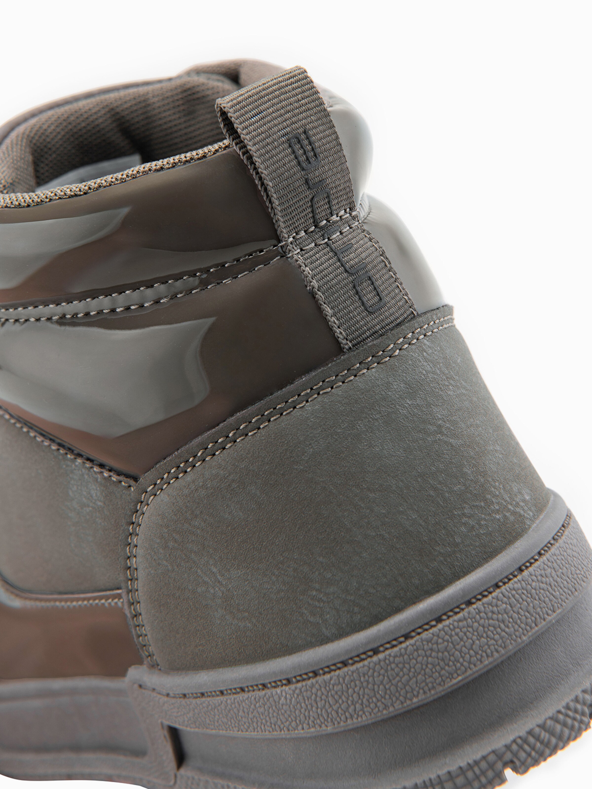 Ombre Sneakers hoog in Grijs