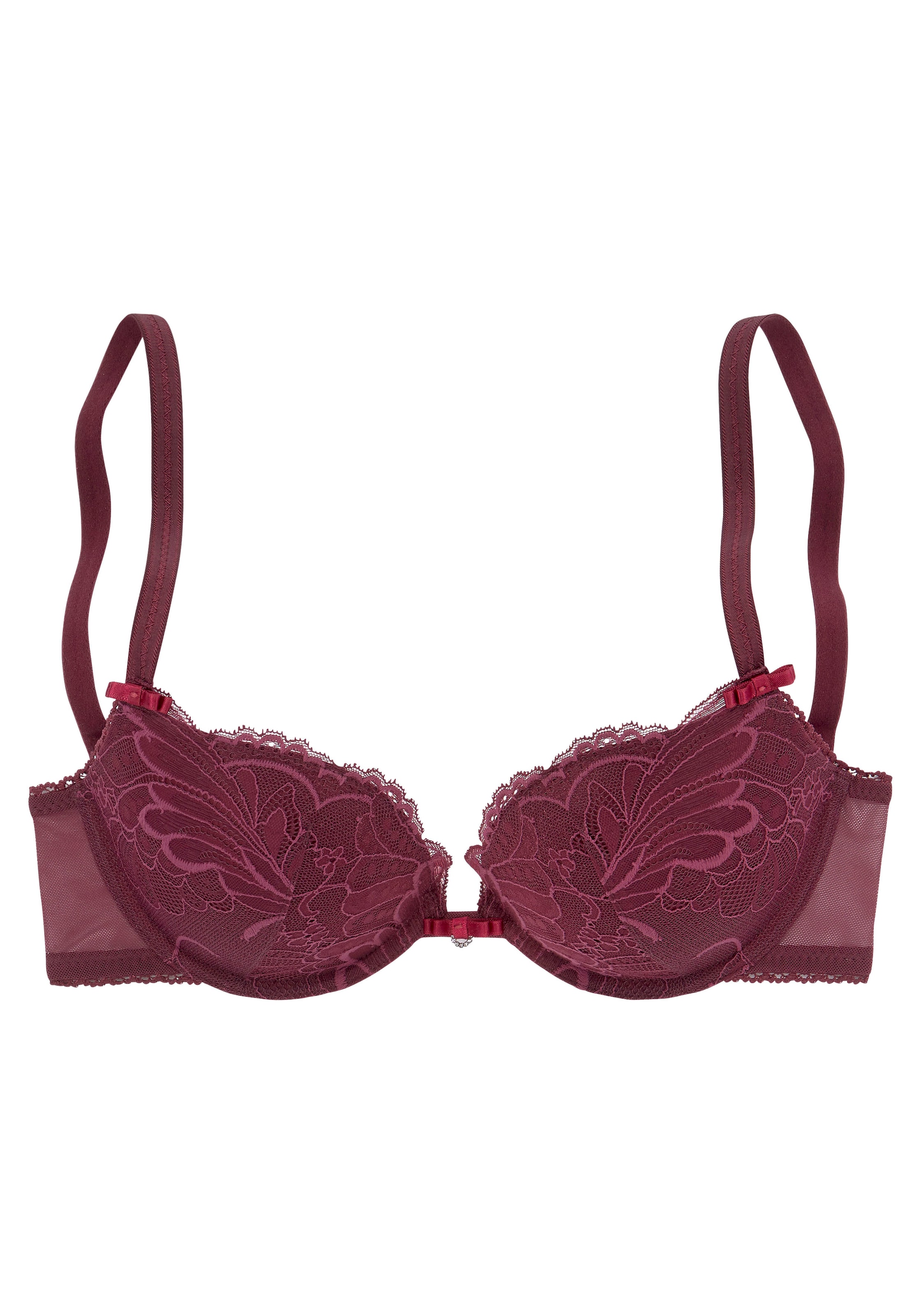 LASCANA Push-up Podprsenka - Červená: predná strana