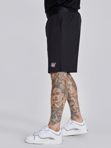 SikSilk Regular Broek in Zwart