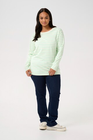 T-shirt 'KC Winni' KAFFE CURVE en vert