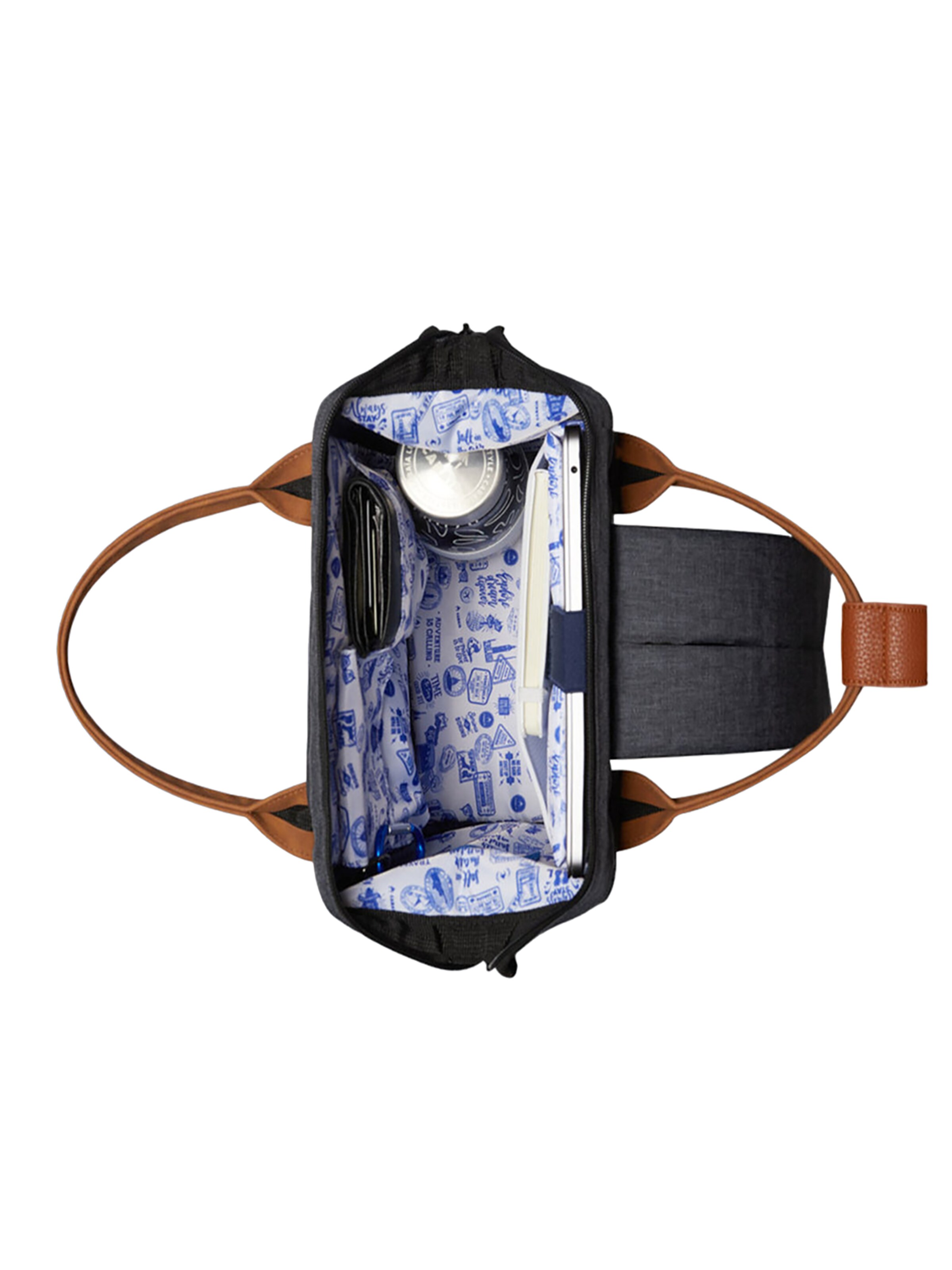 Cabaia Backpack 'Londres S' in Grey