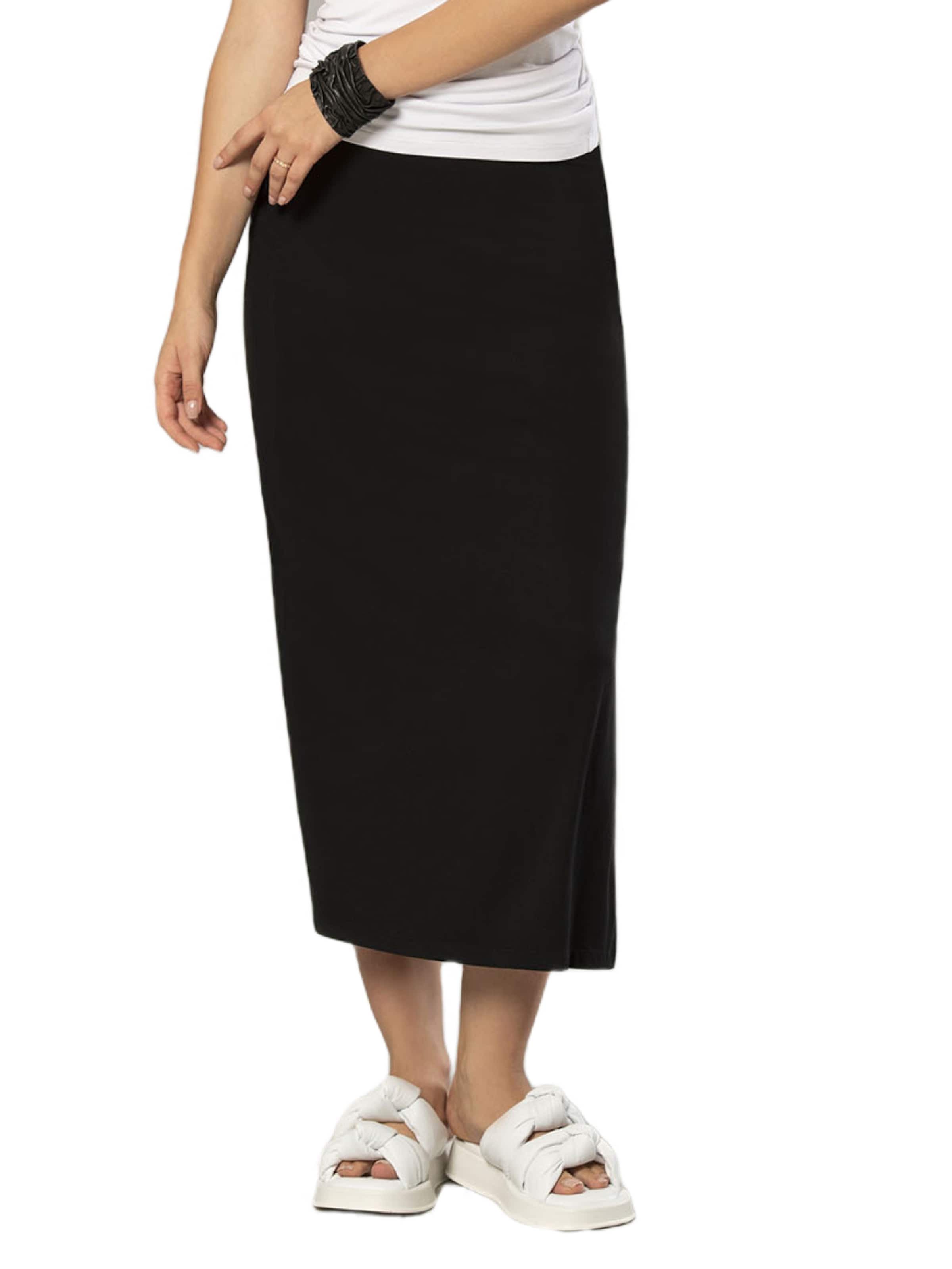 Weweus Rok in Zwart: voorkant