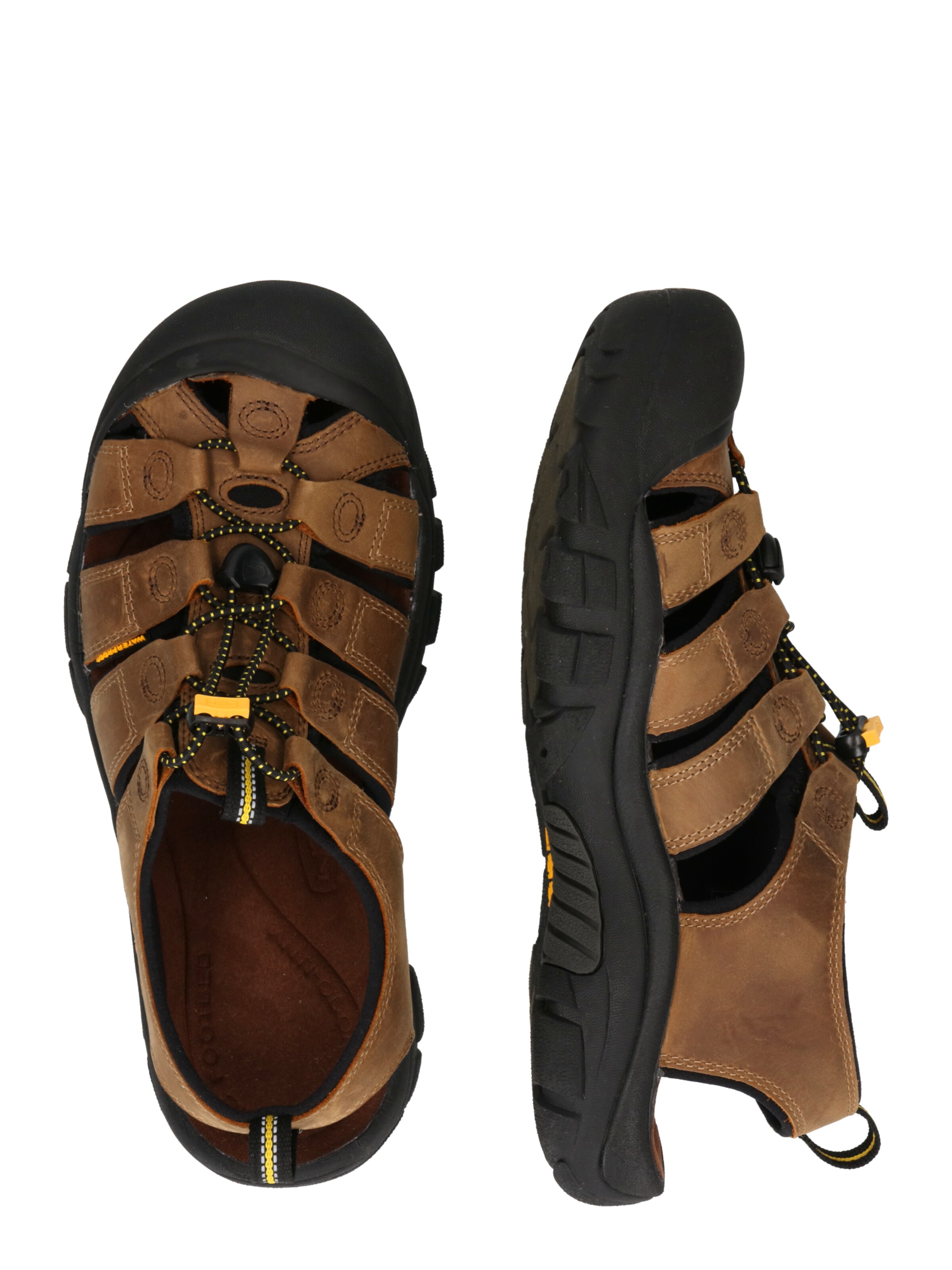 KEEN - Sandália 'Newport' em castanho