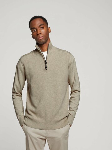 TOM TAILOR Pullover in Grau