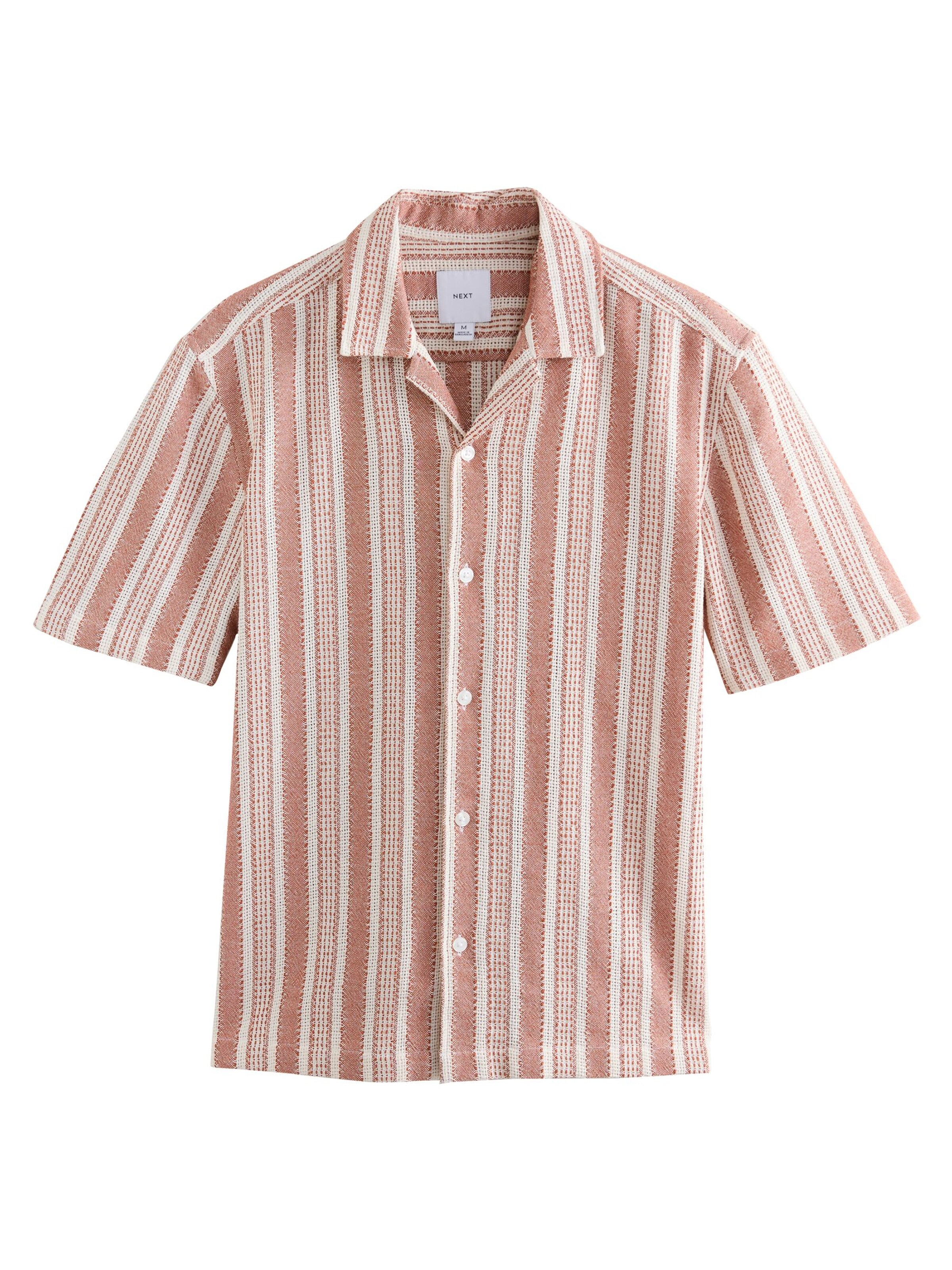 Next Comfort Fit Hemd in Orange: Vorderseite