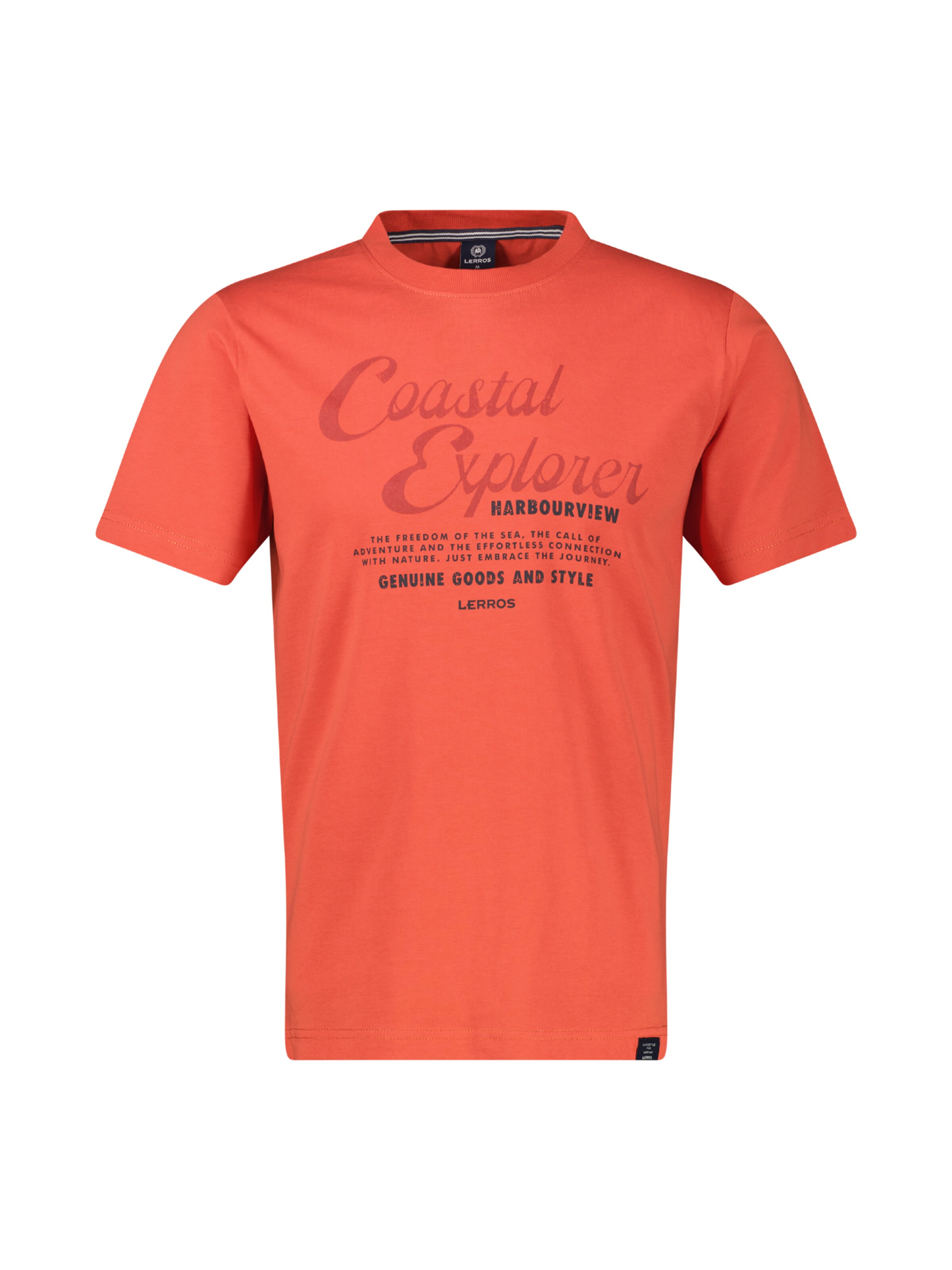 T-Shirt LERROS en rouge : devant