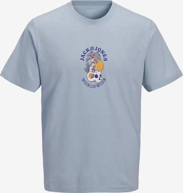 Jack & Jones Plus Shirt in Blauw: voorkant