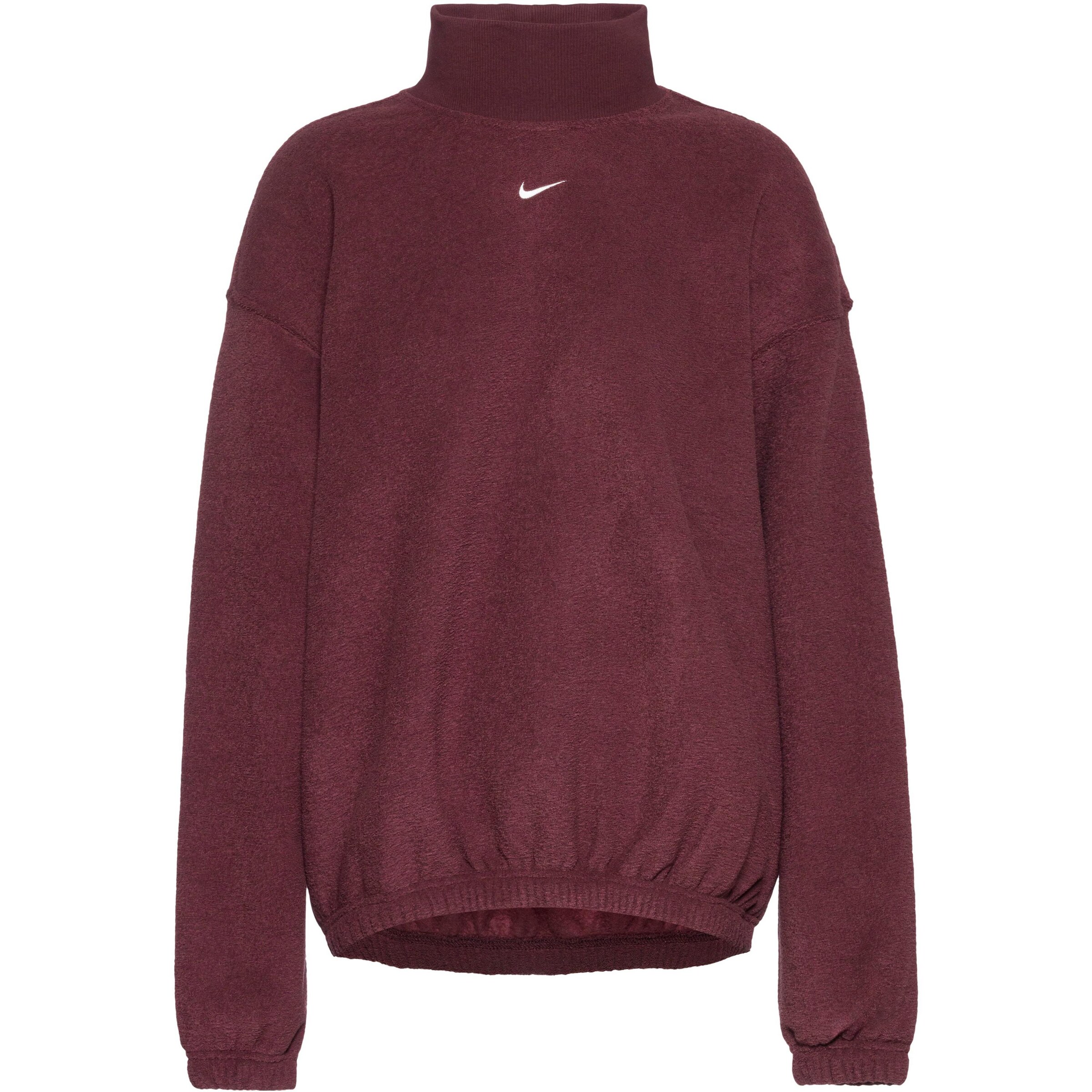 Nike Sportswear Sweatshirt 'Phoenix Plush' in Red: front