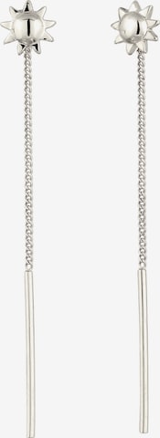 Boucles d'oreilles 'Sun' ELLI en argent : devant