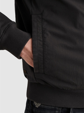 PME Legend Tussenjas 'Hybrid jacket with zipper closure and side pockets' in Grijs