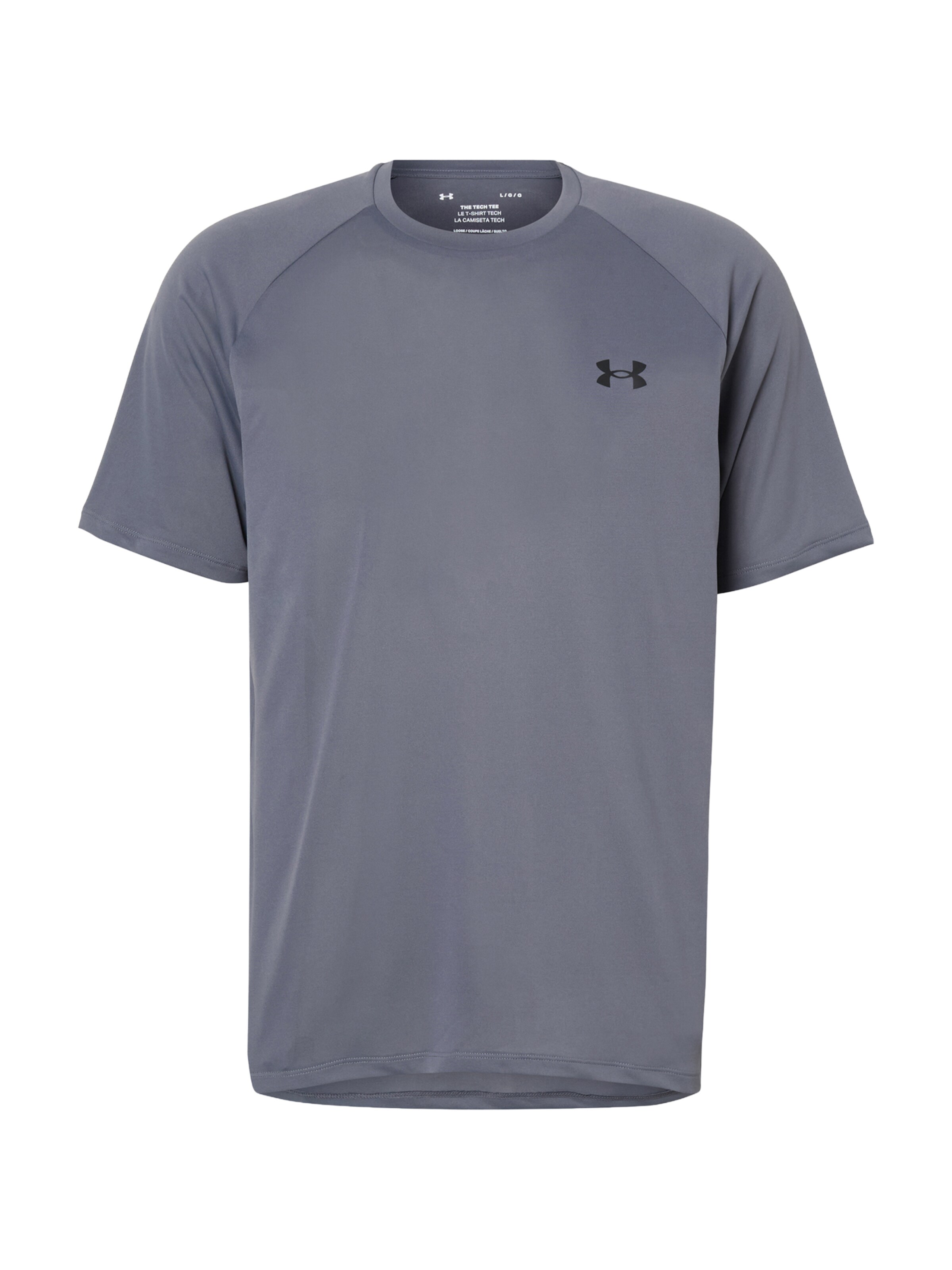 UNDER ARMOUR - Camisa funcionais 'Tech 2.0' em cinzento: frente