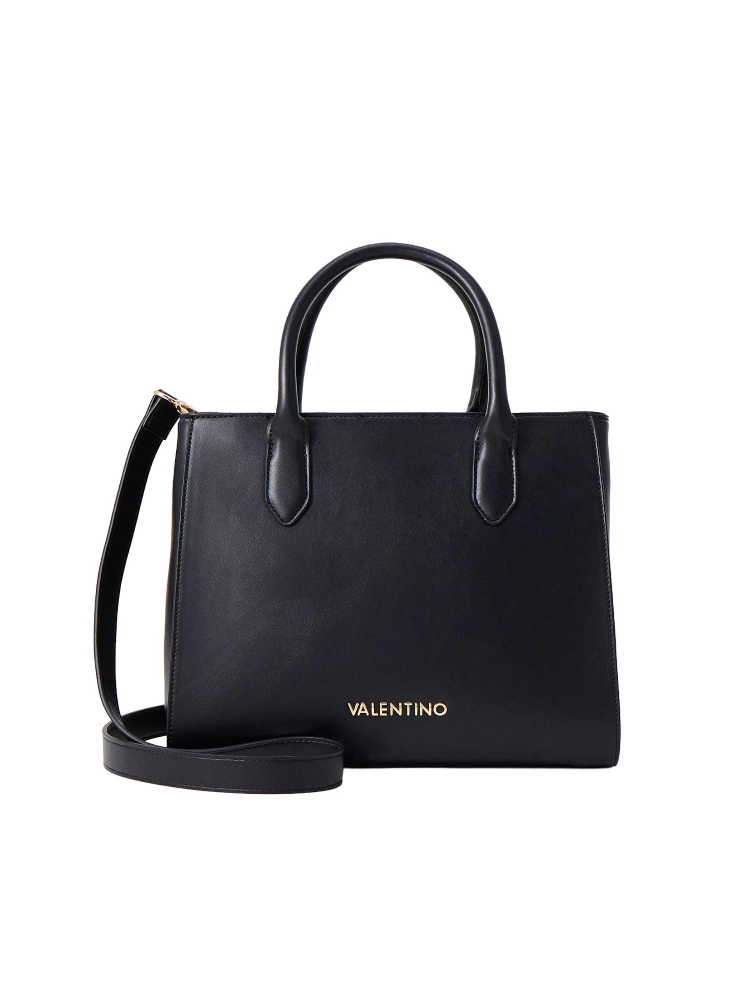 VALENTINO Τσάντα χειρός σε μαύρο: μπροστά